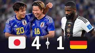 Japan Humiliate Germany 4-1 and Shock the World A Historic Night for Samurai Blue