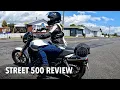 I review my wife s Harley Davidson Street 500