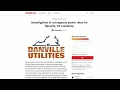 Danville utilities petition
