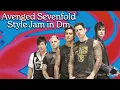 Download Lagu Avenged Sevenfold Style Guitar Backing Track in Dm MP3