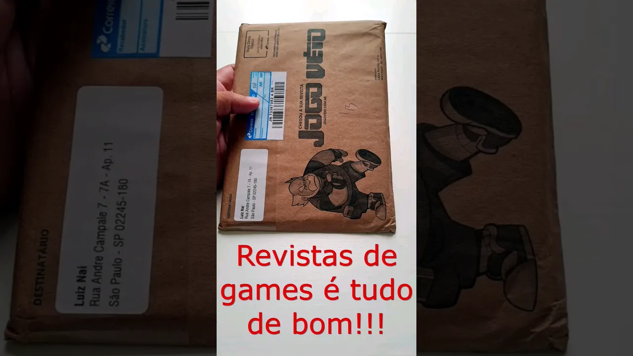 Jogo Véio - Revista #shorts #sega #nintendo #atari #playstation #revista #jogoveio #megadrive
