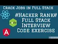 Hacker Rank Full Stack Angular Code Example