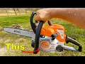 Here s The BEST Beginner Chainsaw STIHL MS170
