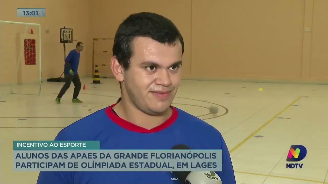 Alunos das Apaes da Grande Florianópolis participam de olímpiada estadual, em Lages