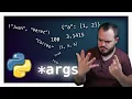 Sabes que es ARGS en PYTHON Anade TANTOS ARGUMENTOS COMO QUIERAS a tu funcion