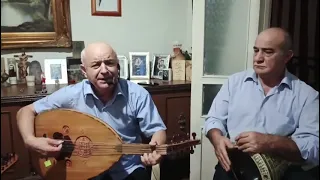 حبك عندي كبر كتير كلمات الشاعر نزار نور الدين الحان ناجي ابو درغم غناء جميل صعب مع عازف القانون 