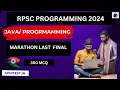RPSC PROGRAMMER 2024 MARATHON APNITEST
