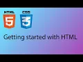 HTML CSS 2020 Tutorial 1 - Getting started with web design