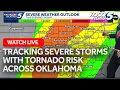 Tracking severe storms across Oklahoma April 1 2026