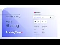 TrackingTime Learn how to use Files and Attachments