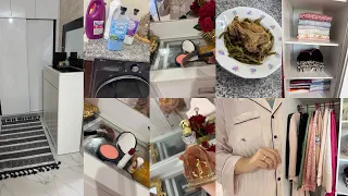 روتين متنوع تغيير في مدخل البيت تنظيف البيت على السريع كيفاش تكوني أمراة منظمة ونظيفة 