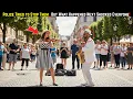 Download Lagu Police Stops Our Performance - Karolina Protsenko \u0026 Daniele Vitale Sax | SO DEAUTIFULL STORY...