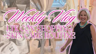 My Nightly ZIIP Routine Shopping for an LTKCon Dress at Macy s