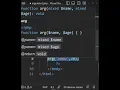 Function Argument and Parameter PHP