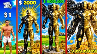 Franklin Became GIANT GOLDEN & BLACK HULKBUSTER In GTA 5 !