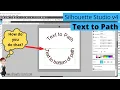 Text to Path Tips in Silhouette Studio v4