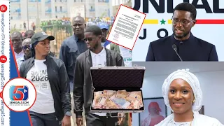 La Décision Tombe Sur Diomaye Et Sa Première Dame Mary Khone Faye Suite Au Décaissement Des 200Mil…