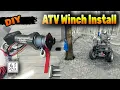 Installing a Harbor Freight ATV Winch on a Honda Foreman TRX450ES