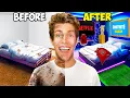 my friends room was messy so I Built His DREAM Room
