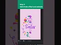 Animate an Easter Egg Growing Floral Pattern Simple Write-On Effects AE Tutorial