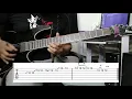 Lefthanded - Seruan Guitar Tutorial rhythm full song play along with tab