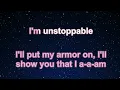 Download Lagu Karaoke♬ Unstoppable - Sia 【No Guide Melody】 Instrumental