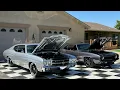 Both For Sale at victorylapclassics net or call at 9168567931 1969 LS3 Camaro 1970 502 chevelle