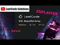 LeetCode 932 Beautiful Array Solution Explained - Java