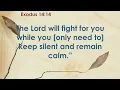 Exodus 14 Amplified Version With Subtitles