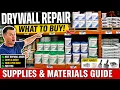 Best Drywall Mud Materials for Beginners What to Buy for Drywall Repair
