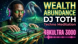 DJ TOTH  Wealth Abundance Techno Meditation 4BKULTRA 3000