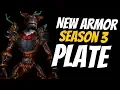 New Plate PvP Armor Sets Notorious Aspirant and Gladiator Season 3 PvP Rise Of Azshara