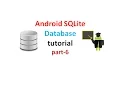 Android SQLite Database tutorial for beginners part6