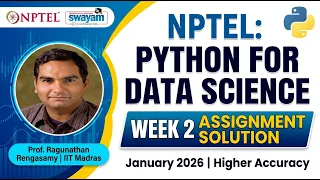 NPTEL Python for Data Science Week 2 Assignment Solution Jan 2026 High Accuracy