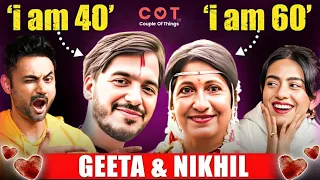 Geeta & Nikhil Exclusive Love Story I Amrita Rao I RJ Anmol I COUPLE Of Things #agegaprelationship