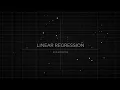 Linear Regression Explained in 2 Minutes Machine Learning for Beginners