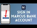 Marcus Goldman Sachs Login - How to Sign in to Marcus Bank Online Banking Account 2024