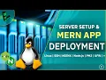 Linux Server Setup MERN Deployment