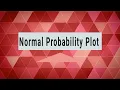 Excel 14 Normal Probability Plot to check normal distribution
