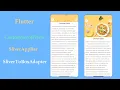 Flutter CustomScrollView SliverAppBar SliverToBoxAdapter All in One