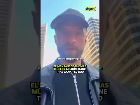 El emotivo mensaje de THOMAS MULLER a HARRY KANE tras ganar el BALÓN DE ORO | Depor