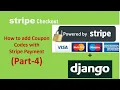 Ecommerce Payment Gateway with Stripe Coupon Codes Django