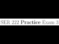 ASU SER 222 Final Exam Study Session Algorithms Data Structures