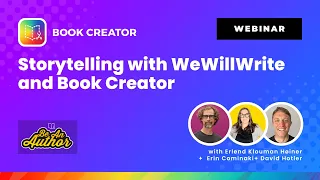 Storytelling with WeWillWrite Book Creator