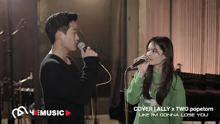cover ally x two popetorn like im gonna lose you meghan trainor ft john legend 