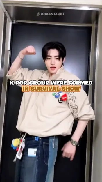 [PART 1] K-POP IDOL FORMED IN SURVIVAL SHOW?||#kpop #idol  #sunghoon #enhypen #kspotl1ght #shorts