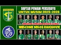 Download Lagu DAFTAR PEMAIN PERSEBAYA 2024/2025 | WELCOME MILOS RAICHOVIC PERSEBAYA | PERSEBAYA HARI INI
