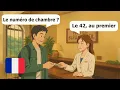 Learn French with Daily Conversations at the Hotel French Conversation Practice A1-A2