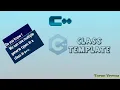 class template in cpp in hindi Class template with multiple parameters