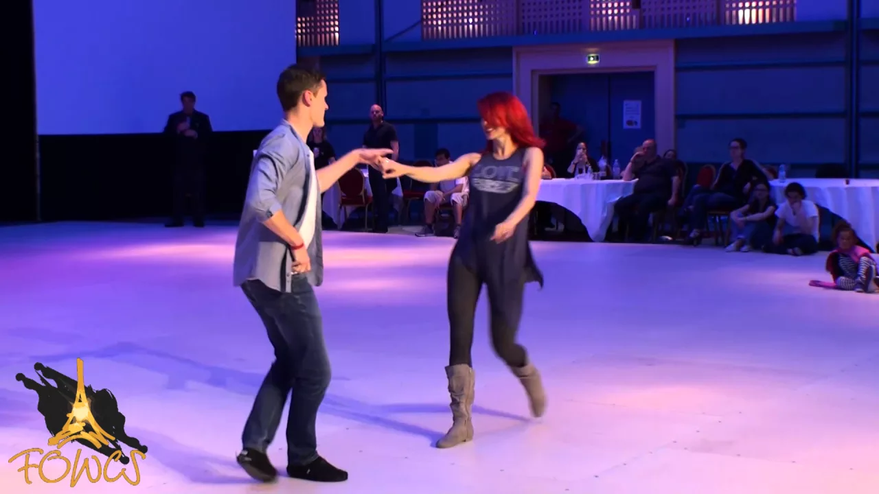 FOWCS 2016   Advanced All Star Strictly   Finals   Julien Vallier & Larisa Tingle